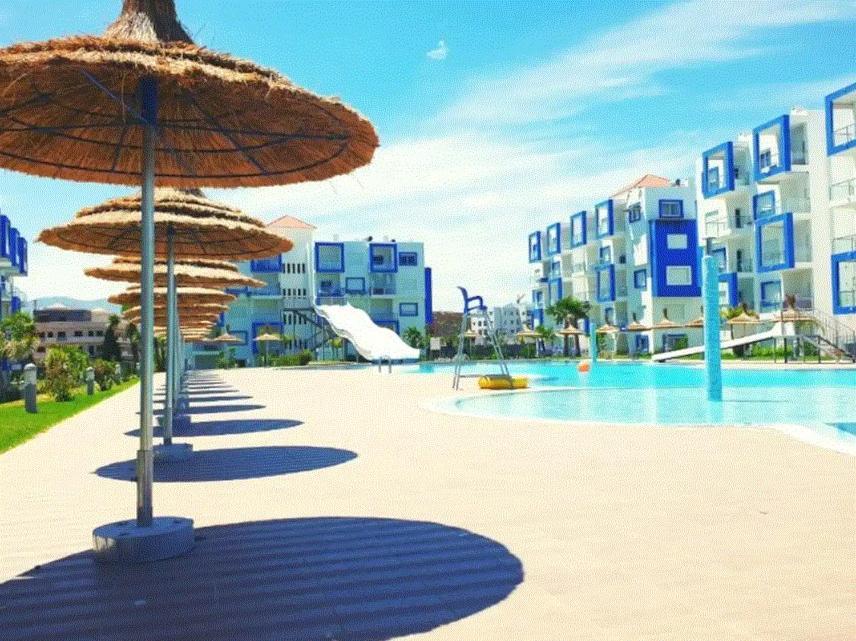 Superbe Appartement Au Centre De Cabo Negro En Residence Avec Piscines Et Tobogan Esterno foto