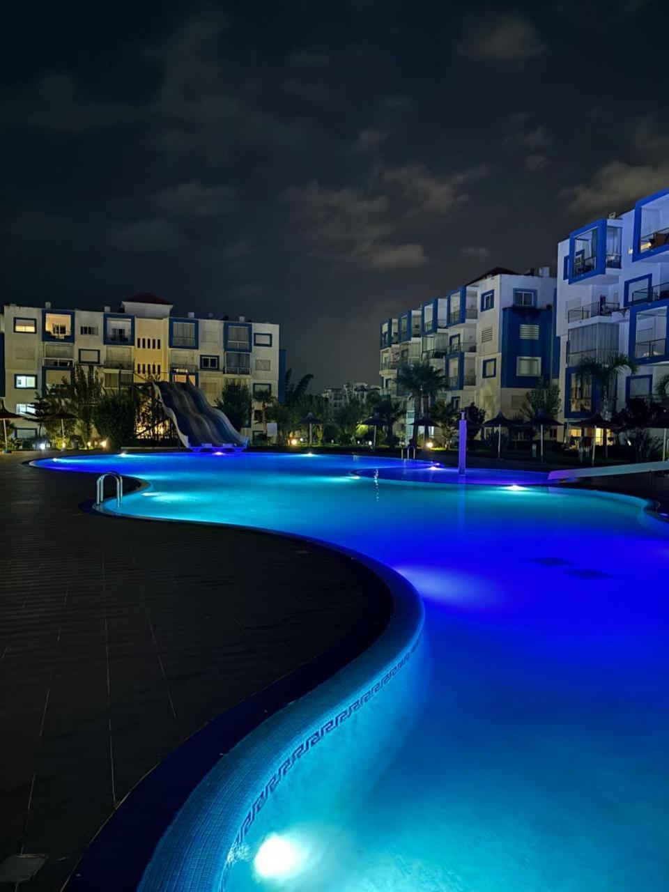 Superbe Appartement Au Centre De Cabo Negro En Residence Avec Piscines Et Tobogan Esterno foto